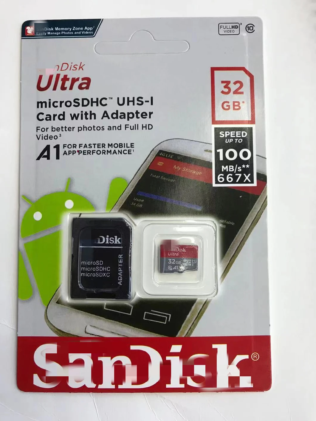 100% Original Class 10 Bulk Microsd 32 GB Micro SD/TF Card Memory Card 64GB 32GB 16GB SD Card 128GB 32GB