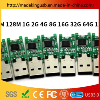 USB 2.0/3.0 PCBA Chipset Semiacabado USB Pen Drive Chip